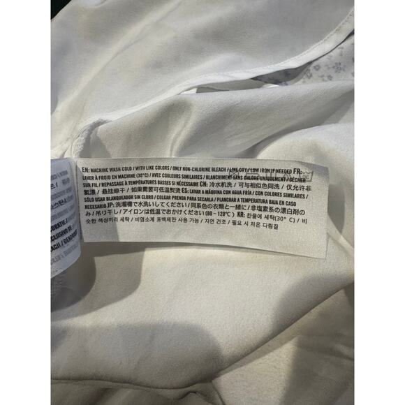 HOLLISTER Babydoll Ditsy Floral Midi Sundress Corset Milkmaid Coquette Size M - Picture 7 of 8